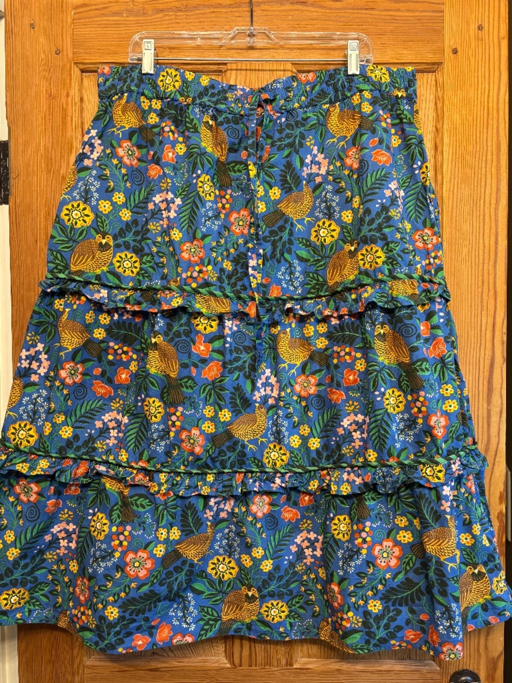 NWT Print fresh Now or Later Midi Skirt
